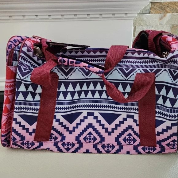 5 Cities Carry ON lightweight Bag Aztec Collection Hand luggage cabin on… - Picture 2 of 9